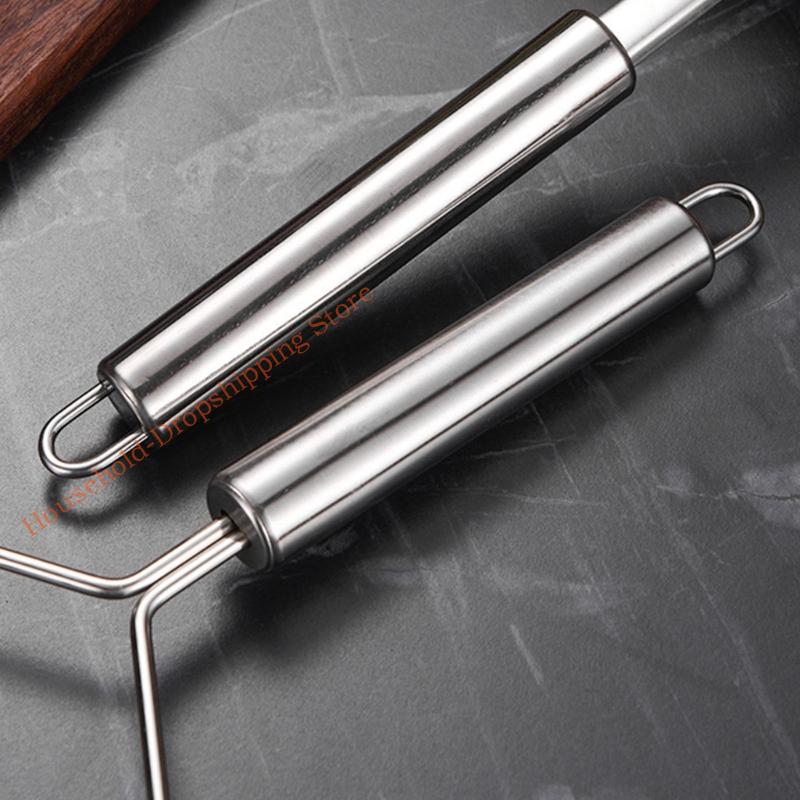 Stainless Steel Potato Masher For Efficient Mashing Ergonomic Handle Kitchen Tool For Mashed Potatoes Vegetables