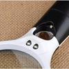 Handheld Magnifying Glasses With Light LED Illuminated Magnifier With 3X/45X High Magnification for Elderly Reading