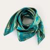 Women's Ethnic Style Silk Jacquard Square Headscarf and Shawl