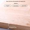 Solid Rubber Wood Cutting Board