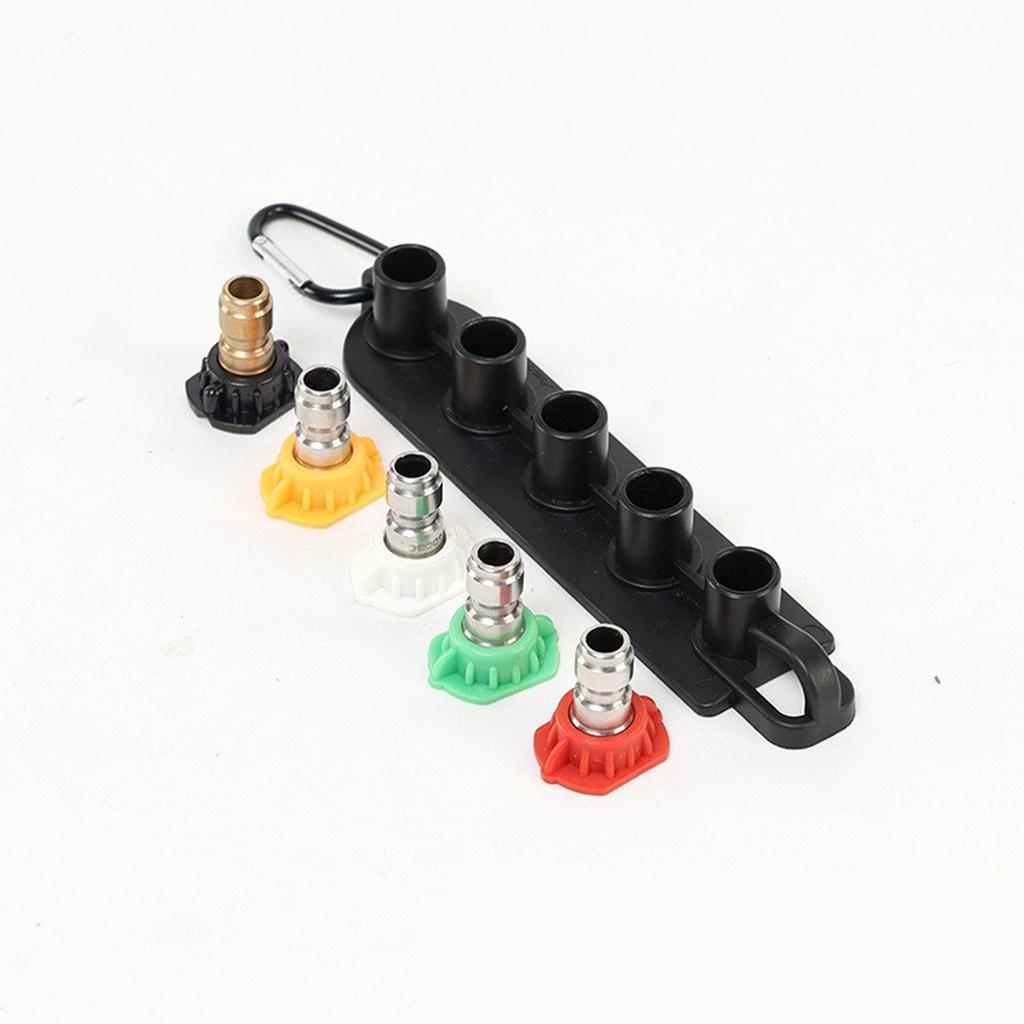 Hochdruckreiniger Düsenspitzen Hochdruckreiniger Düsenspitzen mit Düsenhalter 1/4'' Schnellanschluss Hochdruckreiniger Zubehör