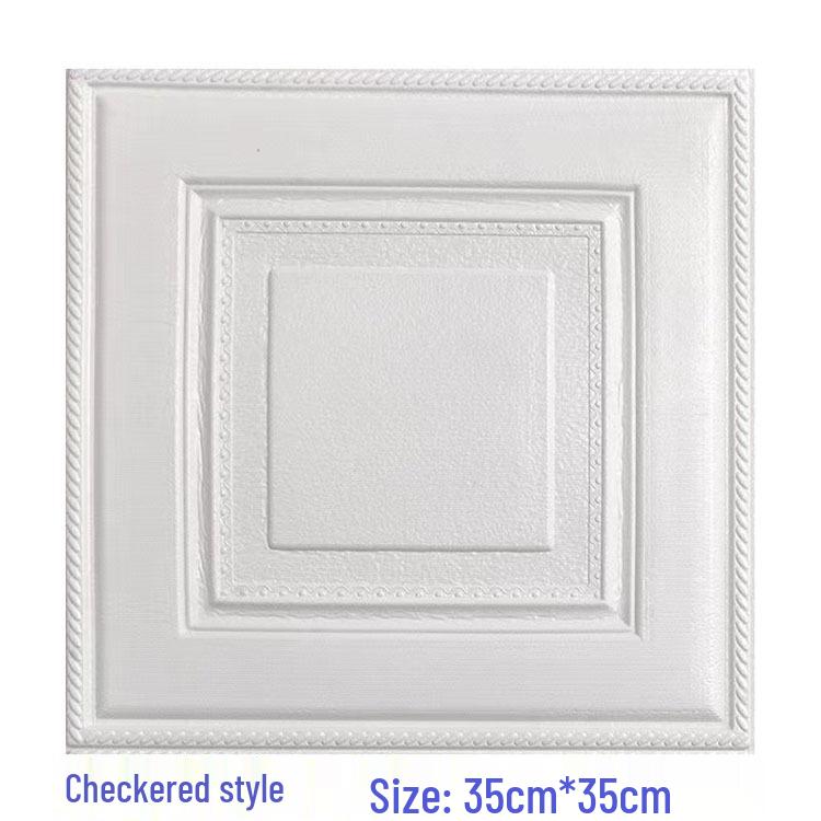 3D Waterproof Foam Wall Stickers for Ceiling and Background Decoration