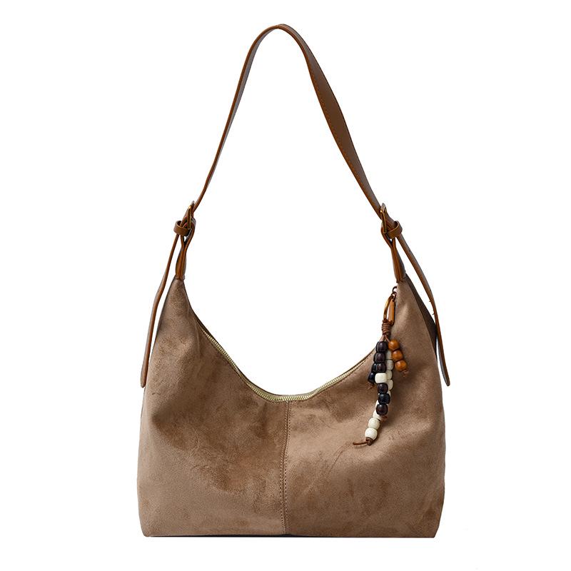 2025 Niche Retro Versatile Women's Underarm Dumpling Bag - Large Capacity Fashion Shoulder Crossbody Bag