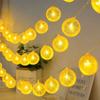 Waterproof LED Lemon String Light Romantic Atmosphere Lamp Party Ornament Garland Light  Bedroom