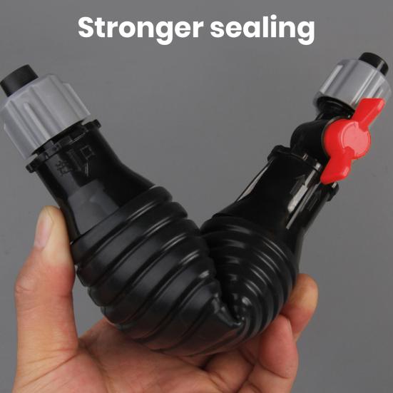 Multifunction Liquid Sucker Pump with PVC Hose Easy To Use Lightweight Portable Manual Fuel Transfer