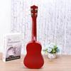 Artibetter 21 Inch Ukulele Guitar Ukulele Interesting Introductory Beginner Starter Musical Solid Wood Instrument Model (Burley Wood)
