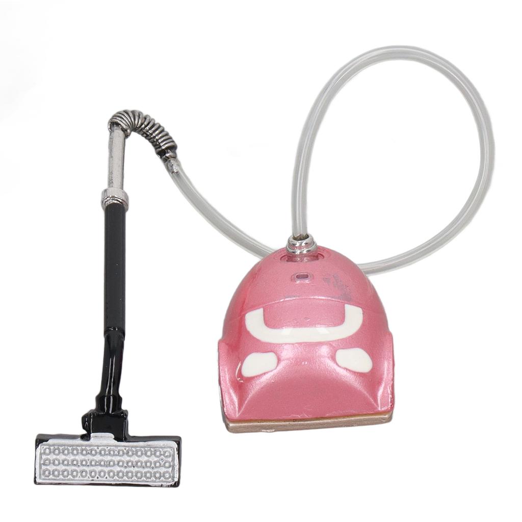 Vacuum Cleaner 1:12 Scale Vivid Details Add Ambience Doll House Accessories for Home Decoration Gifts