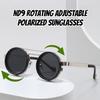 Nd 9-Speed Adjustable Polarized Sunglasses Rotating Light-Reducing Polarized Sunglasses Uv400 Driving Eye Protection Glasses