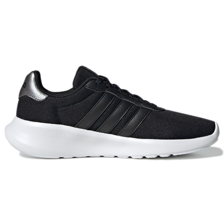 adidas Lite Racer 3.0 Black Iron Metallic Women Sneakers Core-Black GY0699