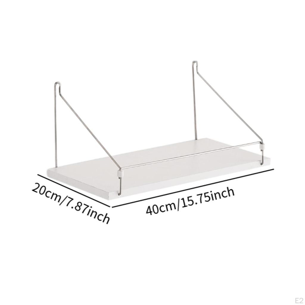 Projector Wall Mount Floating Shelf Easy Installation Sturdy Multipurpose