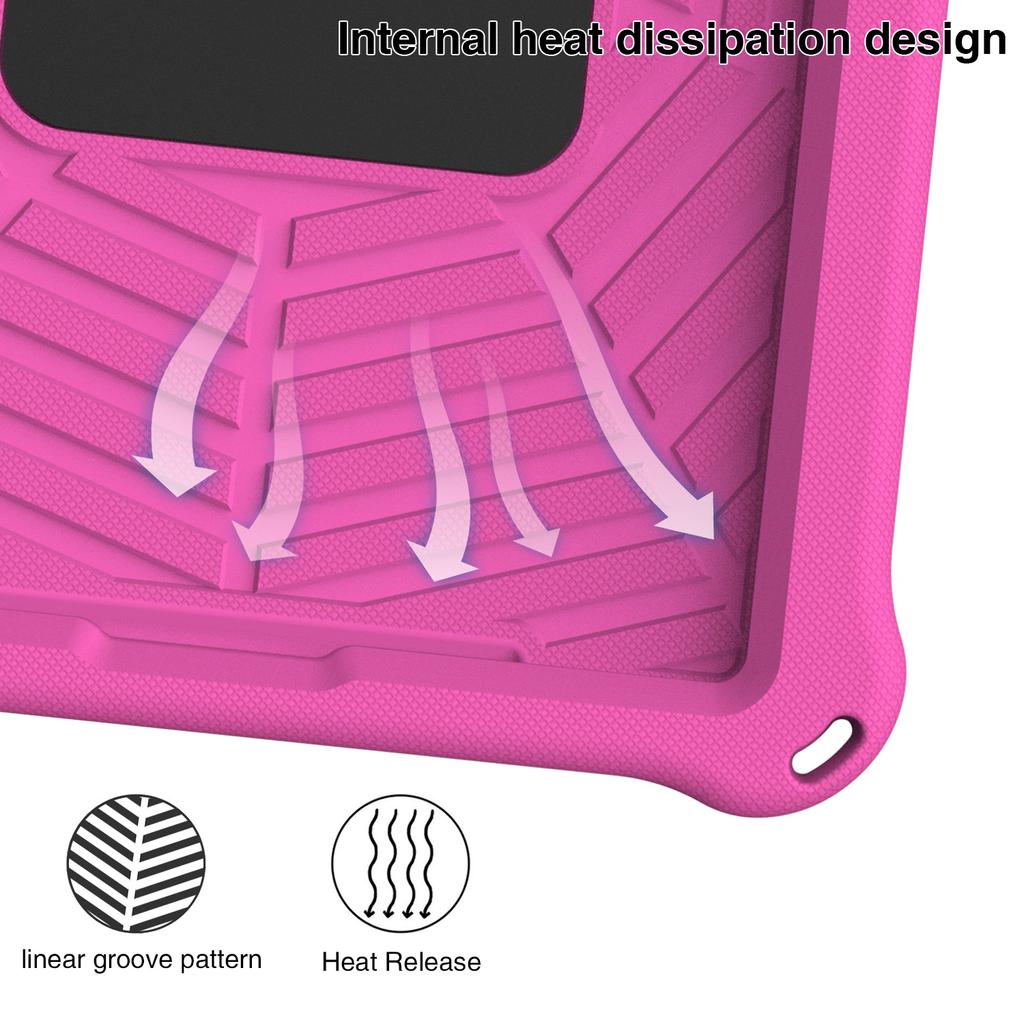 EVA Rotating Stand Case For iPad A16 11th 10.9 10th Air 3 4 5 Pro 11 1-2-3-4th 10.2 7-8-9th 10.5 9.7 Mini 7 A17 Pro 6 5 4 3 2 1