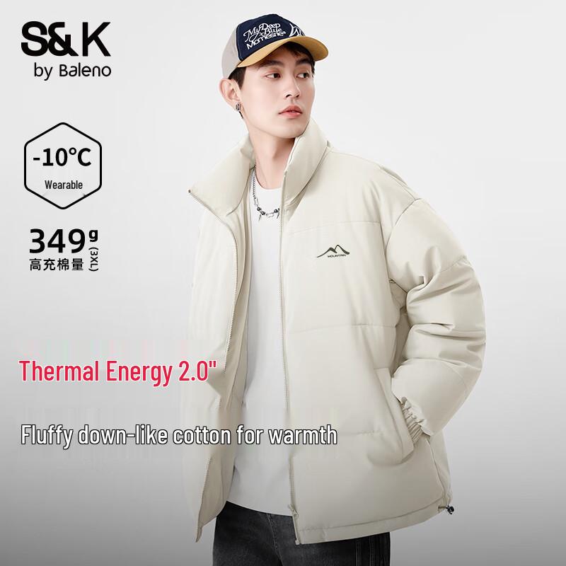 Baleno SK Series Men's Thermal Stand-Up Collar Cotton Jacket