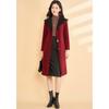 Kobel Elegant Double-Sided Hooded Wool Blend Coat