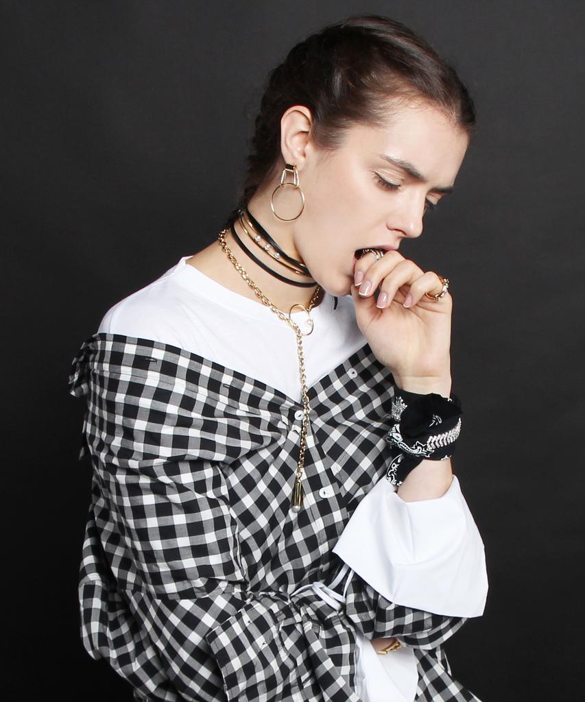 De La Lune Door Handle Earrings [Dl16Fwer04Gdf]
