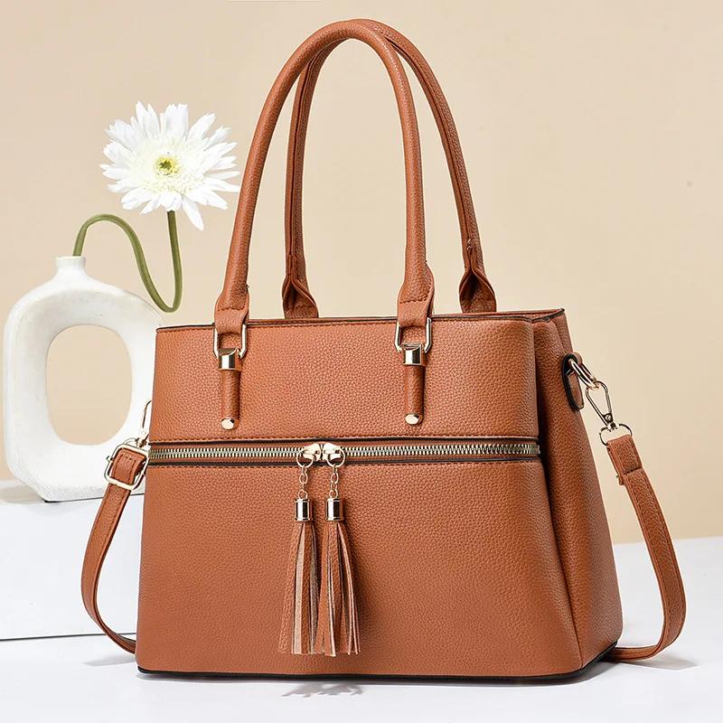 Fashion New Women'S Handbag Large Capacity Shoulder Bag Luxury Brand Designer Crossbody Bag Urban Commuting Tote Bag Women Bags