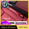 Car Stickers For Alfa Romeo 2Pcs Car Seat Gap Filler Strip Soft Pads Leather Car Styling Spacer For Alfa Romeo Giulietta Mito 15