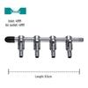 Stainless Steel Aquarium Air Regulating Valve with Oxygen Pump and Air Pipe