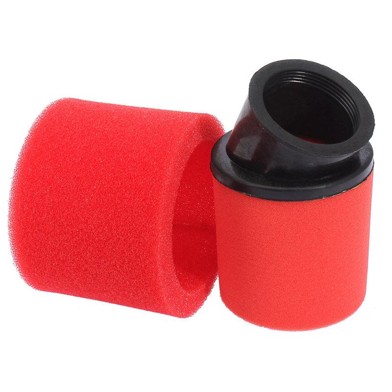 2Pcs 35mm Air Filter 50cc 70cc 90cc 110cc 125cc Motorcycle ATV Quad Scooter Go Kart Moped Pit Dirt Racing Super Pocket Mini Bike
