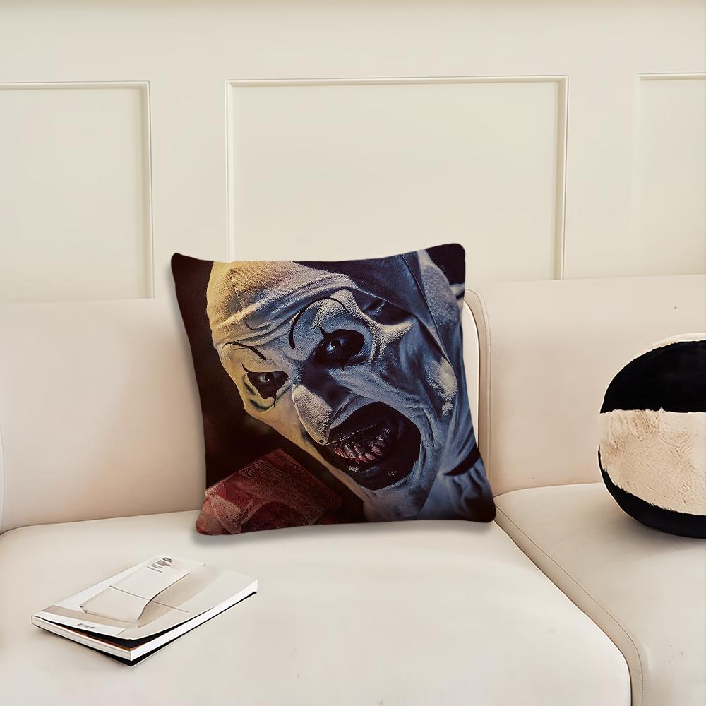 Hot Film Horrible T-Terrifier 3 cushion cover Pillow Cover Decoration Room Home Sofa living Office Car Nordic Simplicity