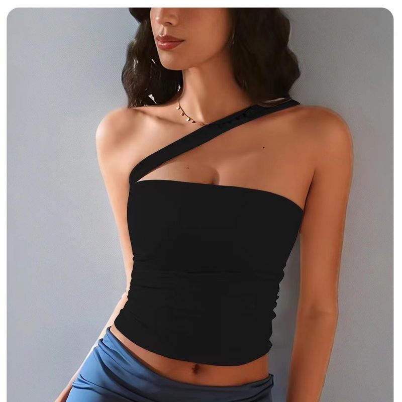 

Йога Топ-труба с халтер-завязками, многовариантный, нескользящий, пуш-ап, сексуальный, для танцев, для тренировок, спортивное нижнее белье, верхняя одежда, эластичный Black L