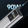 Powerbank Cuktech Ckpb100Pglbl 150W 10000Mah Usb-C Usb-A - Szary