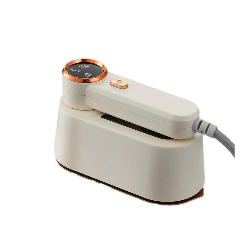 

Ручной подвесной утюг Бытовая небольшая гладильная машина Складной электрический утюг для деловых поездок Паровая переносная паровая щетка бежевый