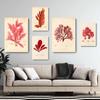 Nordic Retro Art Plant Evolution Popular Science Demonstration Canvas Painting Living Room Corridor Poster Home Decoration Mural No Frame