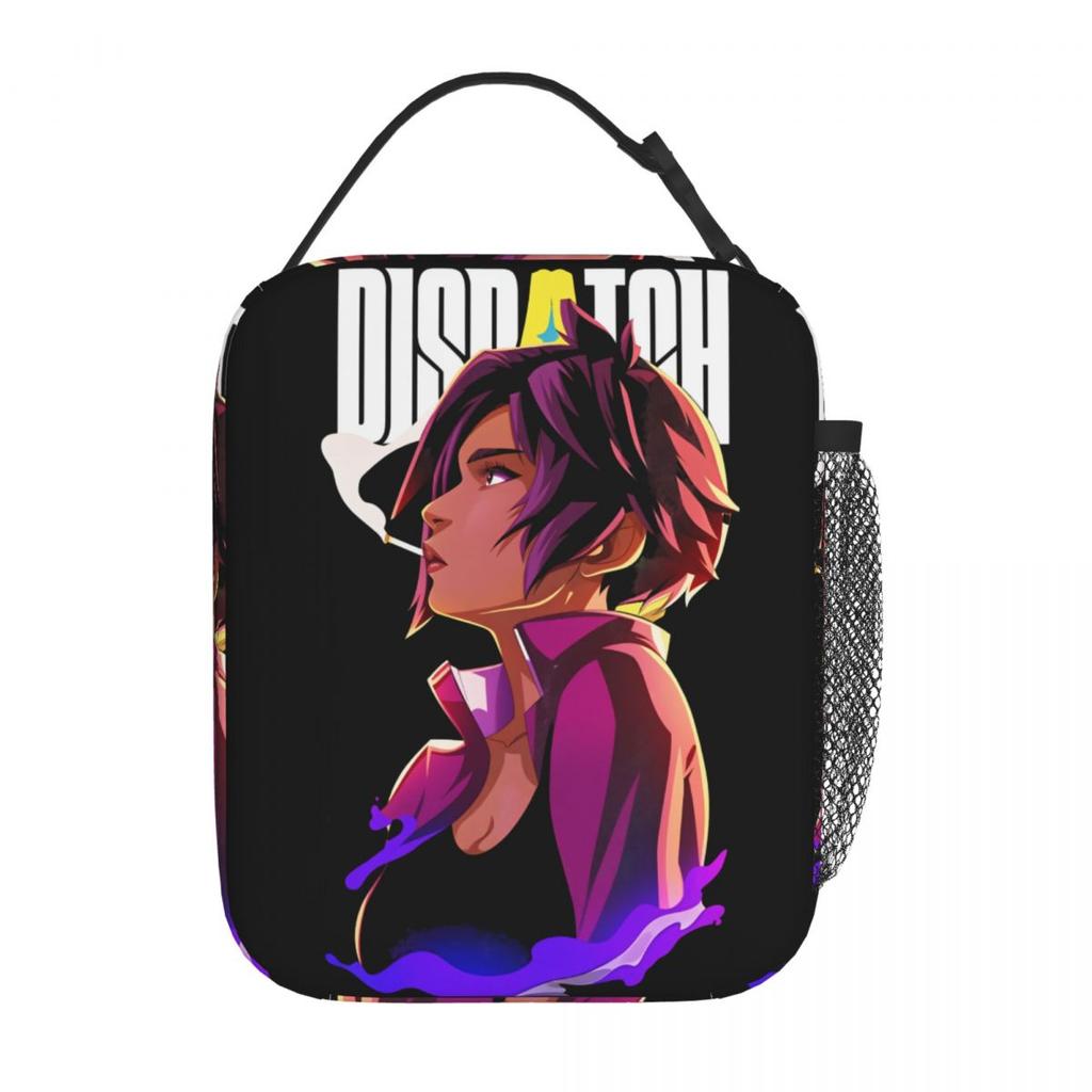 Dispatch Video Game Thermal Insulated Lunch Bags for Travel Portable Food Container Bags Men Women Thermal Cooler Lunch Box