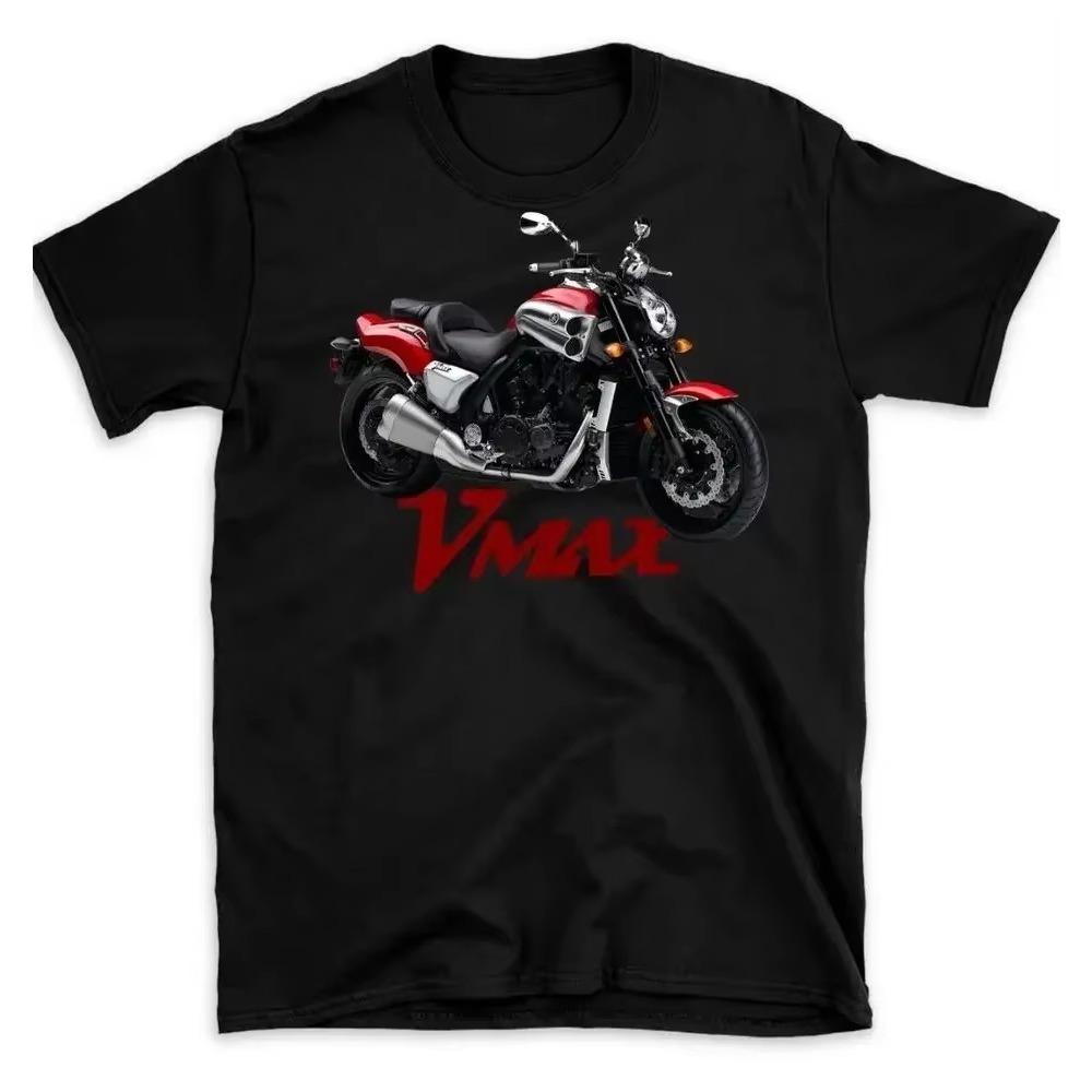 Classic Japanese Motorcycle Vmax VMX 1700 T-Shirt 100% Cotton O-Neck Summer Short Sleeve Casual Mens T-shirt Size S-3XL manga