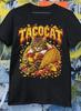Tacocat Ironic Bootleg Style Meme Shirt Taco Cat Pun Dad Joke Tee