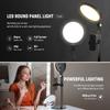 NEEWER BASICS Tabletop Ring Video 680 USB Stand and Smartphone Holder iPhone Actress Light for Live Zoom and YouTube Shooting 7-inch Light, Light,