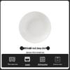 Black & White Slate Series Underglaze Bone China Deep Plate