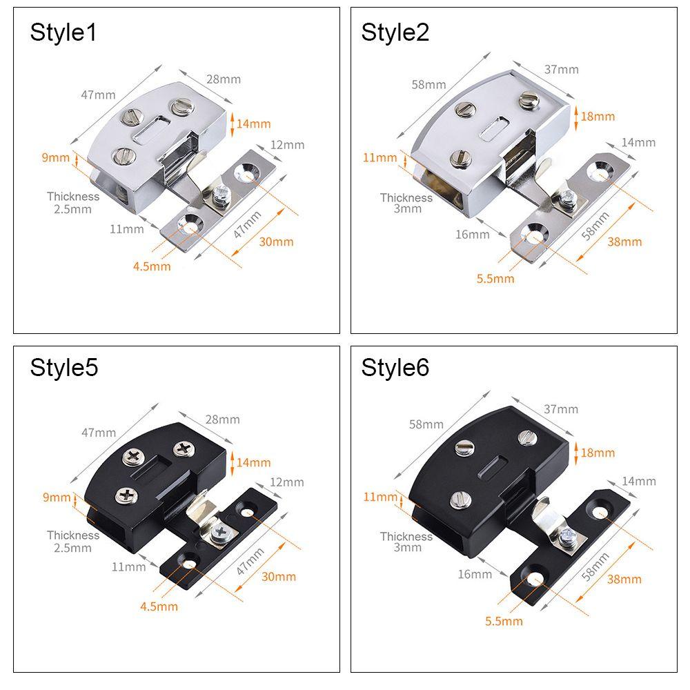 Glass Door Hinge Without Hole Glass Hinge Clip Cabinet Zinc Alloy Hardware Display Cabinet Glass Furniture Hinge