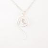 Natural Selenite Gemstone 925 Solid Silver Jewelry Handmade White Stone Pendant PP-42-46