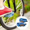 1 Para Pedałów Rowerowych Szosowych Antykorozyjne Duża Powierzchnia Akcesoria Rowerowe Pedały Rowerowe ze Stopu Aluminium