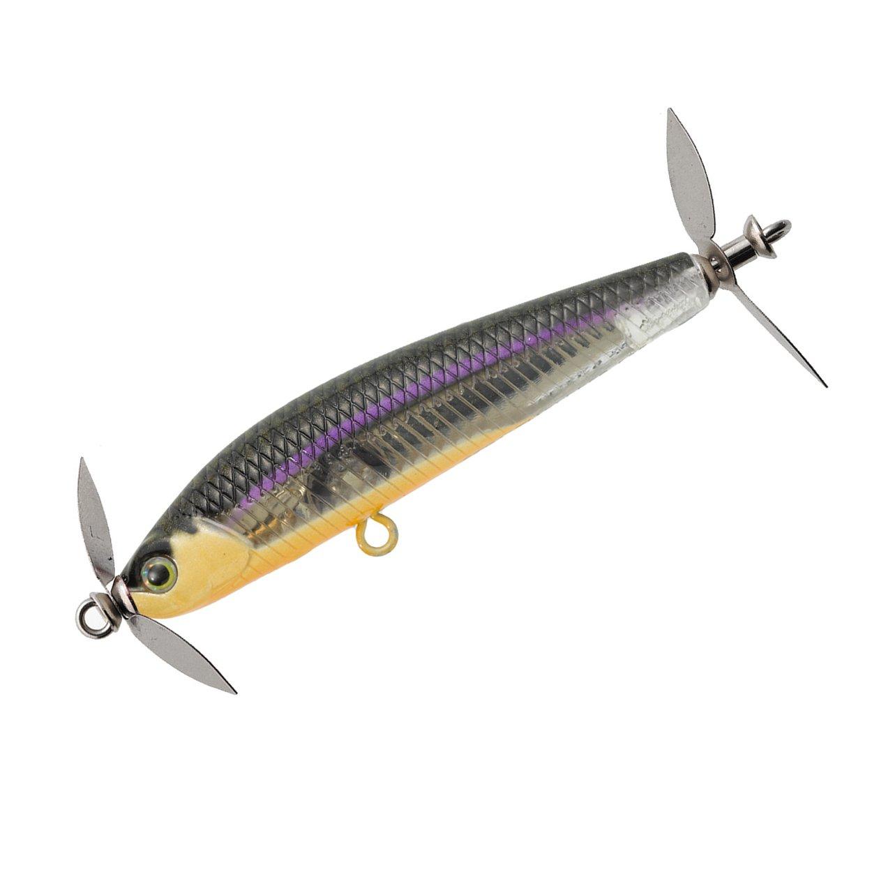 

TIEMCO Prop Bait Stealth Pepper 55S 55mm Golden Smelt Lure 3.8g #365