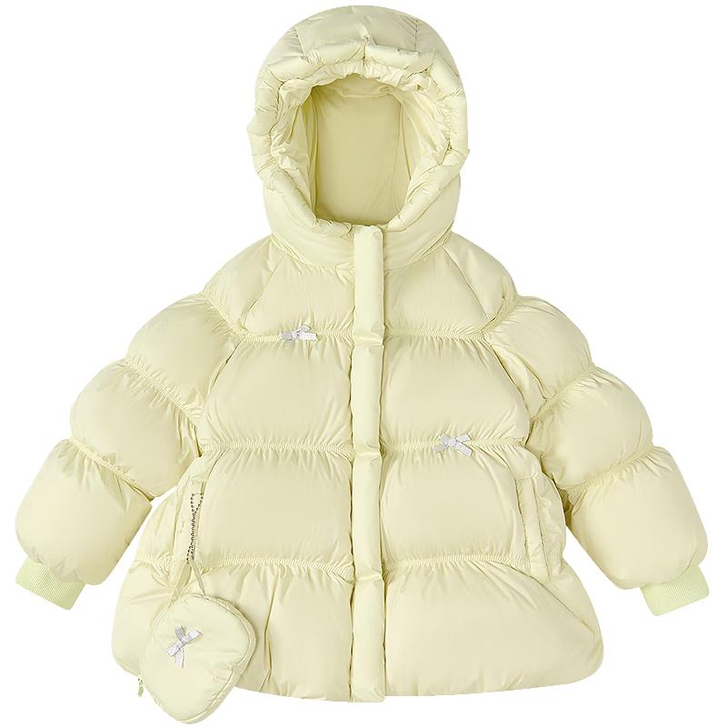 Короткая зимняя пуховая куртка DEESHA для девочек 2025 110