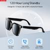 AI Bluetooth Sunglasses Multifunctional Wireless Earphones Stereo Sound Earbuds Touch Control Headphones Sports Headsets HD Call