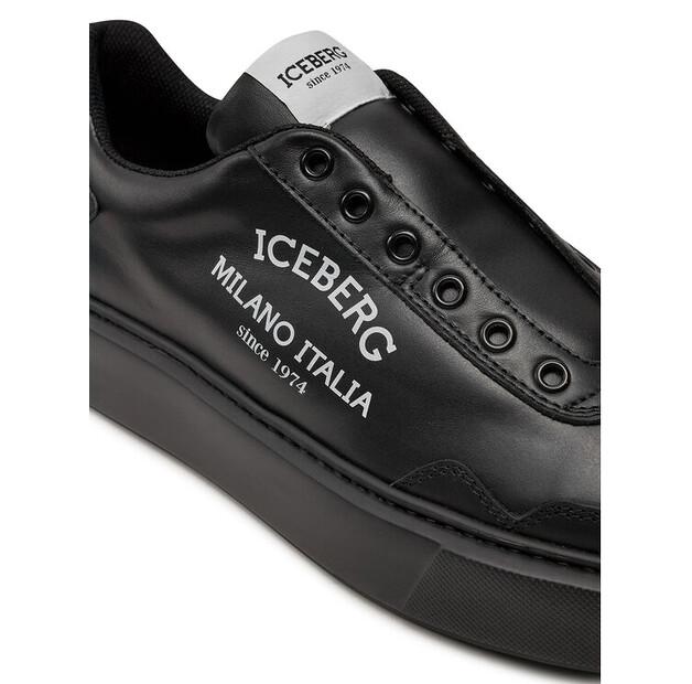 Мужские кроссовки Iceberg Iu1701 чёрные