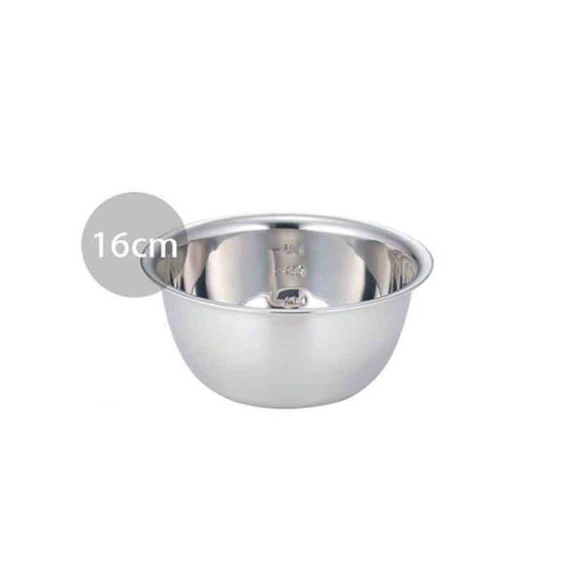 Ciotole per zuppa in acciaio inossidabile di grandi dimensioni da 2050 ml, multifunzionali, rotonde, per insalata, cottura, cottura al forno, utensili da cucina