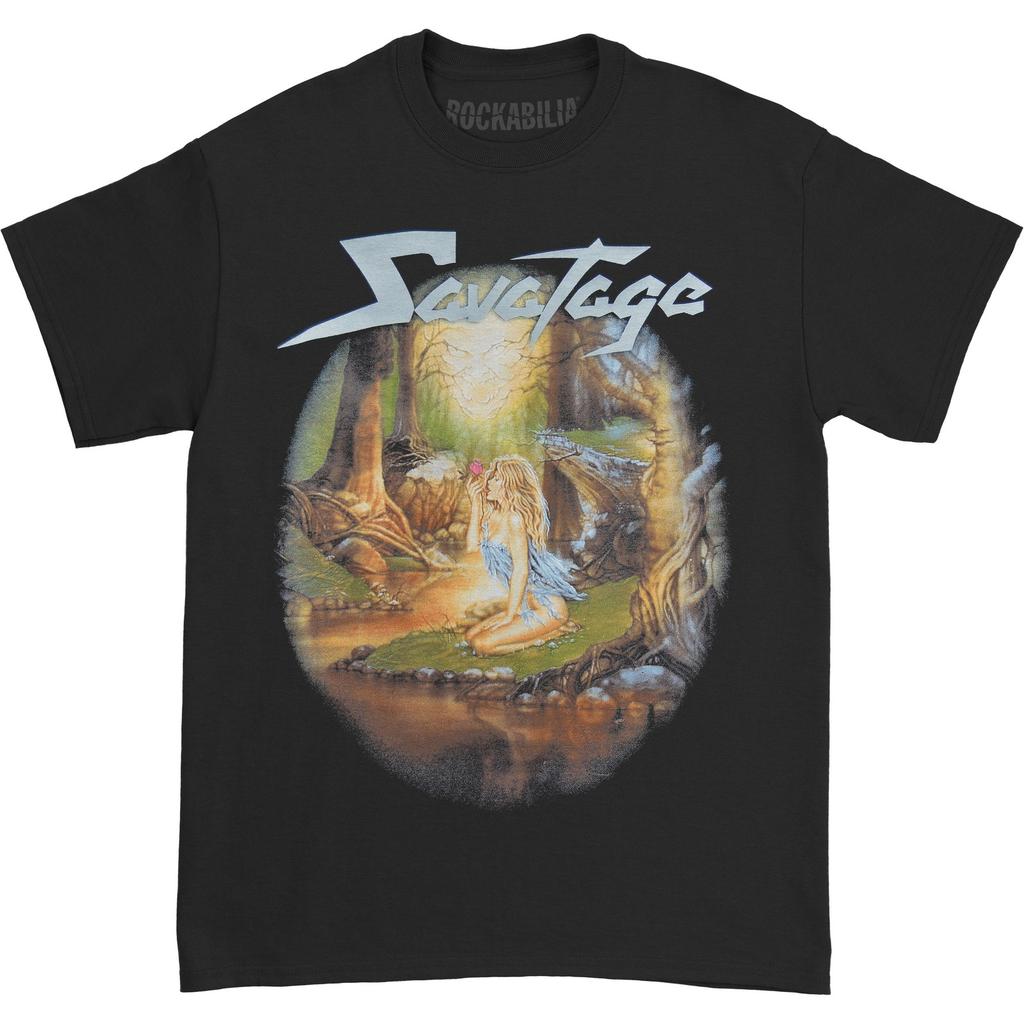 Men's Savatage Edge of Thorns T-Shirt Mens Womens Tees Top Black