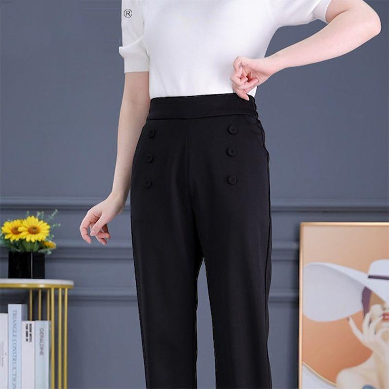 Spring 2026 Women's High-Waisted Slimming Wide-Leg Pants - New Arrival