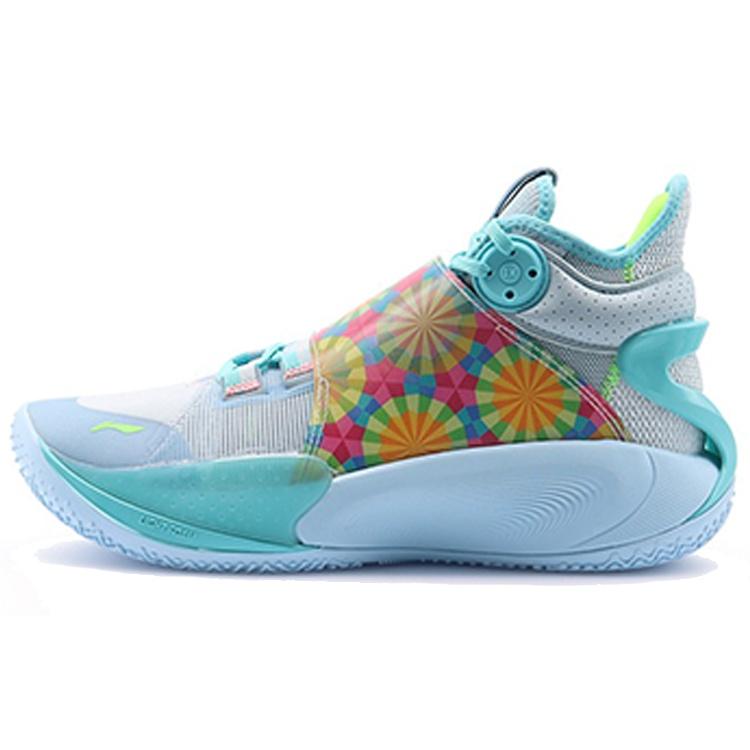Li-Ning 9 C.J. McCollum Basketball Shoes Sky Blue Multi-color Men s ABAR011-8 EU 45