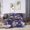 Honkai Star Rail Black Swan Blanket  Soft Novelty Plush Throw Blanket For Kids Adult Outdoor Flannel Bedspread Bed Cover