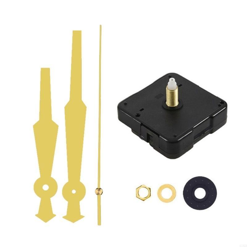 62KD DIY 16palcový tichý hodinový strojek Hodinky Nástěnné hodiny Strojky pro panel o průměru 35-40 cm