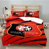 3PCS Stade Football Club Crest Bedding set,Ideal For1pc Duvet Cover And 2pcs Pillowcases Perfect for Christmas gift,Ideal for Bedroom, Dormitory