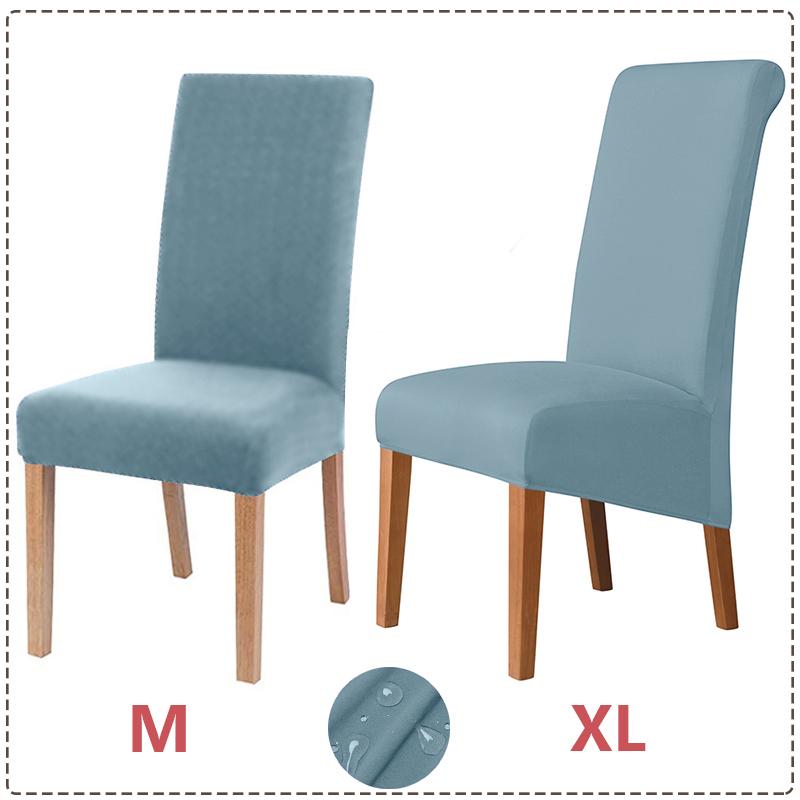 New Chair Cover Elasticity Long Back Chair Covers Cheap Seat Covers With Back For Dining Room Covers Chairs For Home