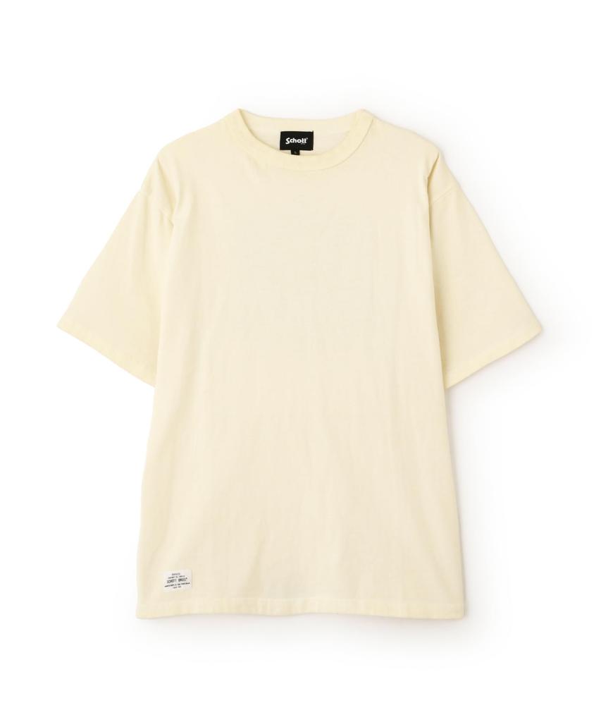 Schott SS T-Shirt Eisenplatte Herren T-Shirt, Größe Small, 438, Zitrone, 782-4134023