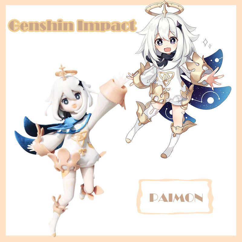 Genshin Impact Paimon Figurine Charming Anime Action Figure For Collectors And Decorators