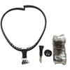 Hands-Free Action Camera Chest Mount & Neck Strap for First-Person Shooting, Outdoor Live Streams, and Cycling